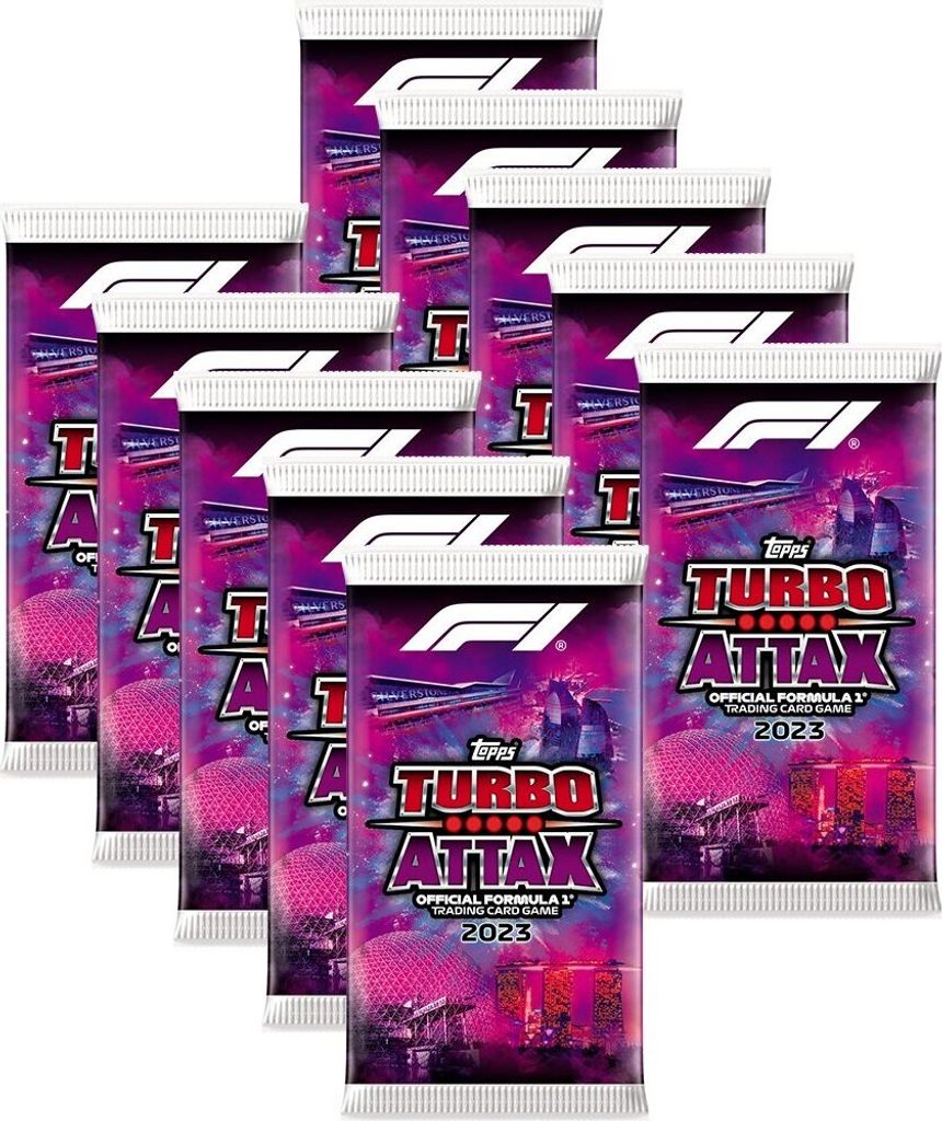 Topps - Turbo Attax Formel 1 2023 - 10 Booster