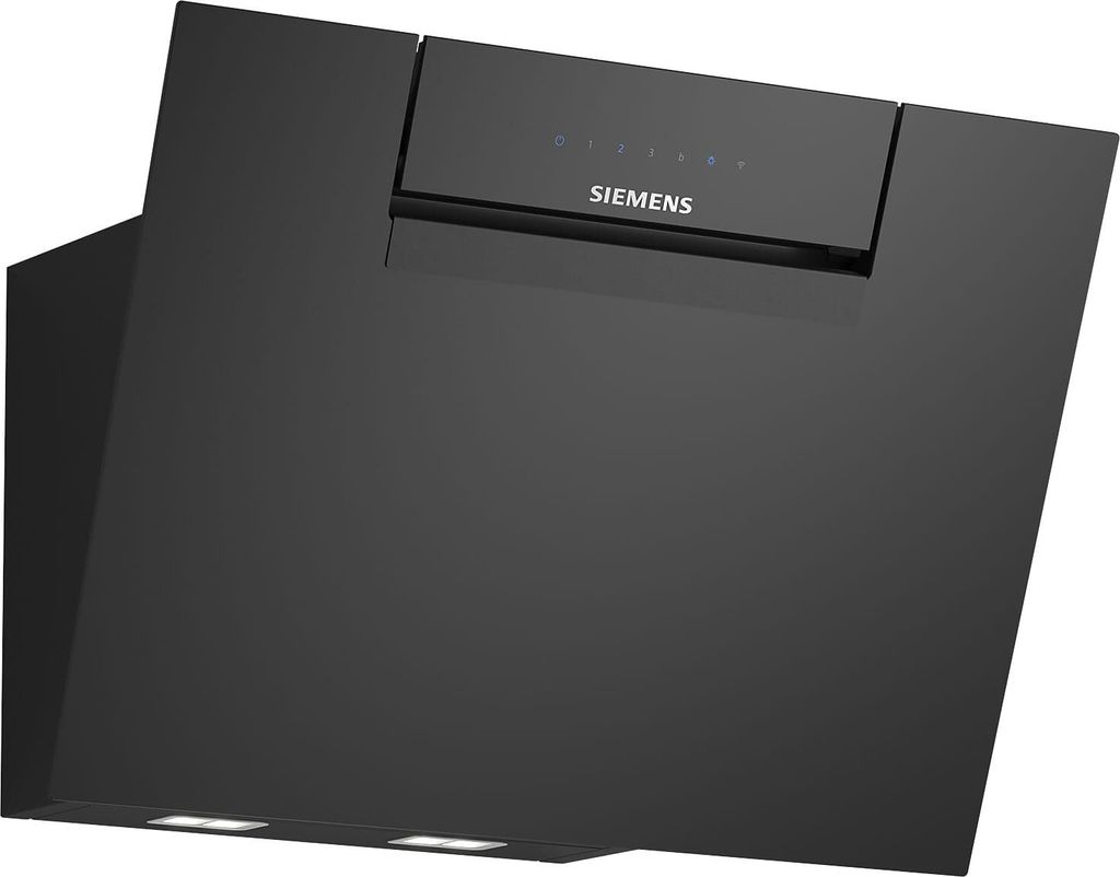 Hotte décorative inclinée 60cm 427m3/h noir - Siemens - Image du produit 