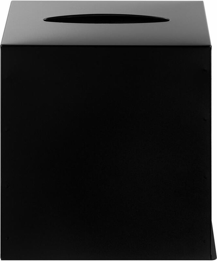Blomus Kosmetiktücherbox Nexio, Papiertuchspender, Edelstahl, Black, 66429