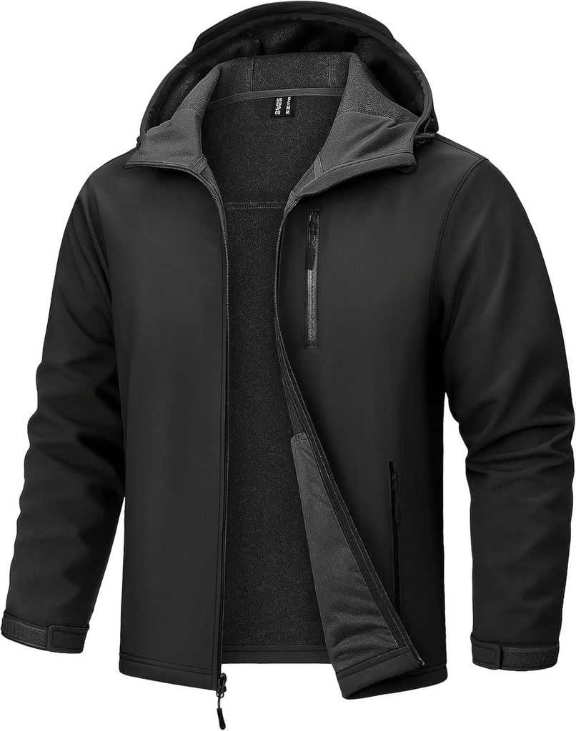 Herren Softshelljacke Wasserdicht Gefüttert Mit Fleece Produktbild 