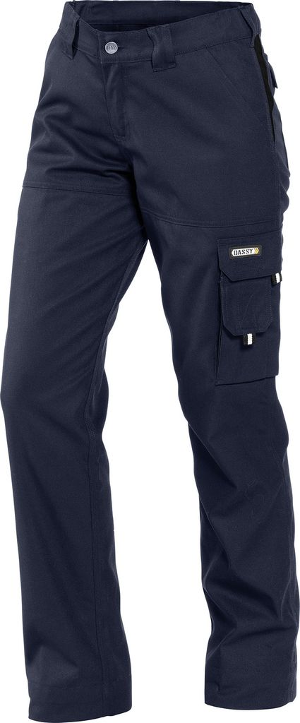 DASSY Liverpool Women Arbeitshose für Damen DUNKELBLAU Gr.44 Länge: STANDARD