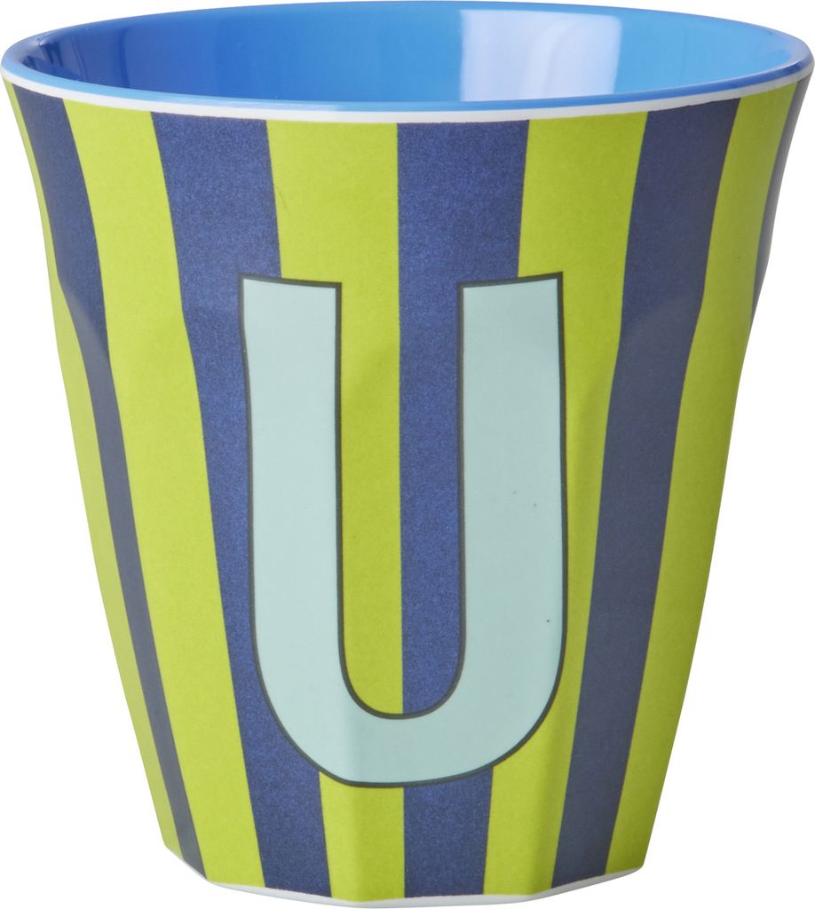 Melamin Becher Buchstabe - U