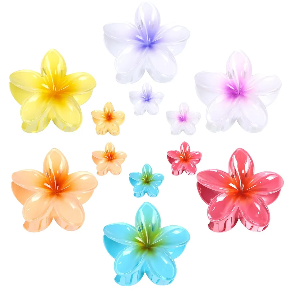 Barrettes Fleurs Fixation Forte : Fini les Mèches Rebelles - Lot de 12