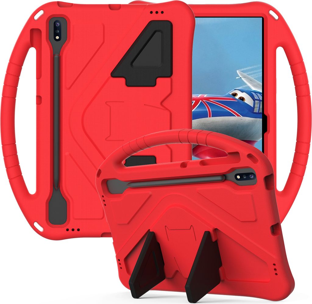 Kinder Hülle für Samsung Galaxy Tab S8+/ S8 Plus/ S7+/ S7 Plus/ S7 FE SM-X800/X806/T970/ T975/T976/T978/T730/T733/T735/T736/T738, Eva Leichte Sto...
