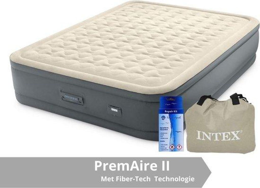 Intex PremAire II - Nafukovací matrace - Dvoulůžková - S Obrázek produktu 