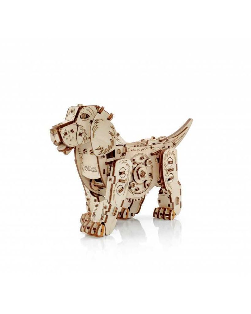 3D-Puzzle „Lemn Puppy“ – Kunst aus Öko-Holz Produktbild 