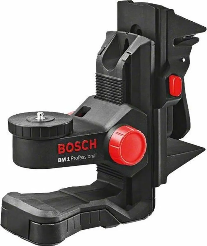 Base nivelante Bosch robuste en aluminium pour trépied de chantier 5/8"