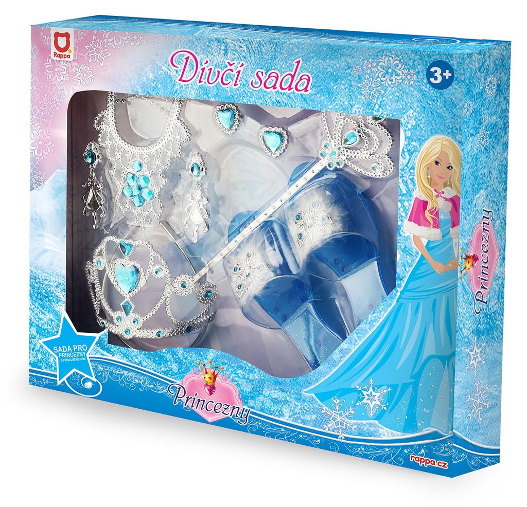 Mädchen-Set mit Schuhen für Prinzessinnen Produktbild 