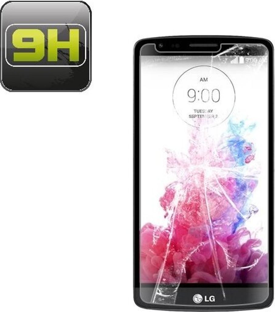 3x 9H Hartglasfolie für LG G3 Mini Panzerfolie Displayglas Schutzglas HD Ultra KLAR Panzerglas Schutzfolie