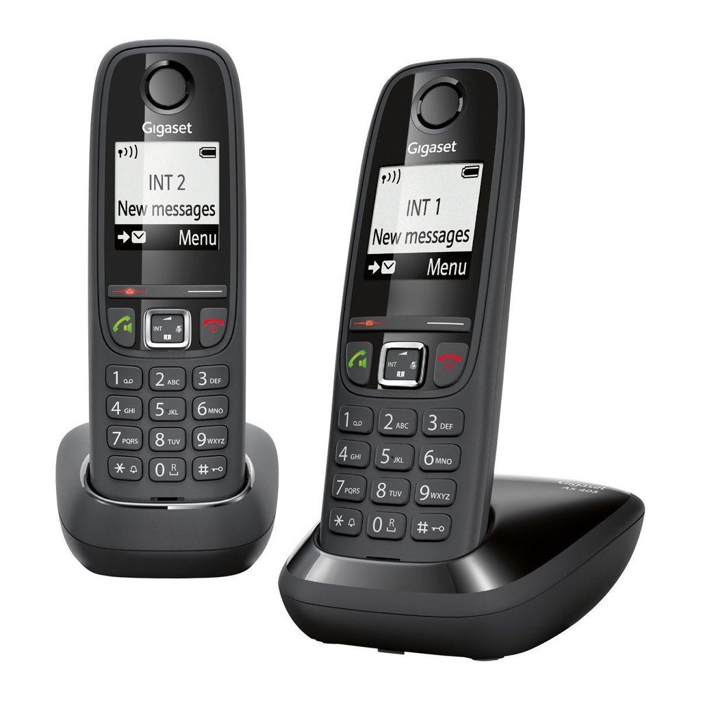 Gigaset AS405 Duo, Analoges Telefon, 100 Eintragungen, Produktbild 