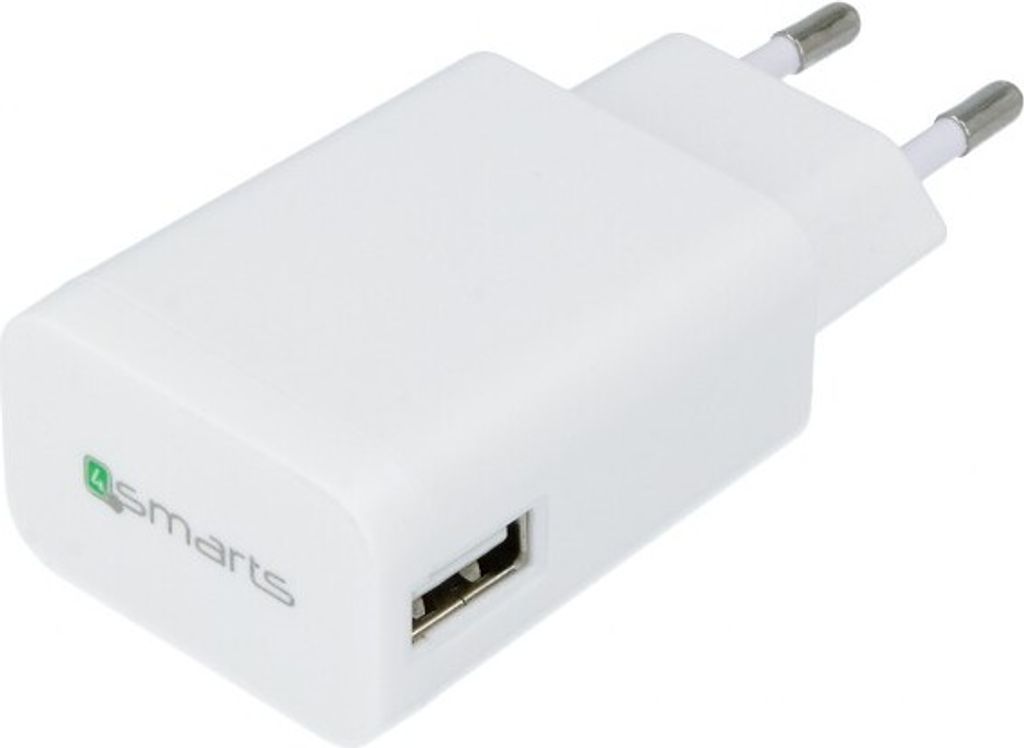 4smarts PowerPlug Ladegerät 2A weiß USB Typ A