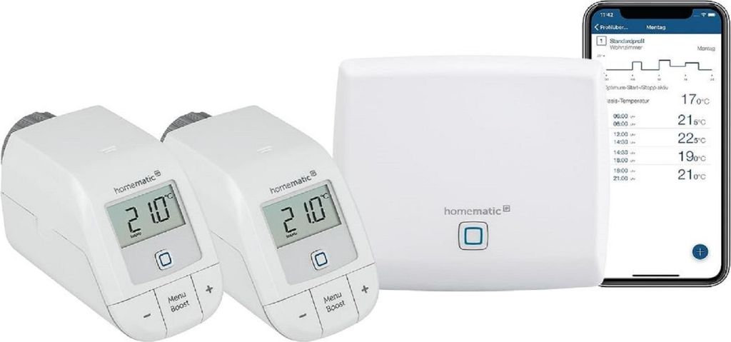 Starter Set Heizen (HmIP-SK16) (weiß, Homematic IP Access Produktbild 