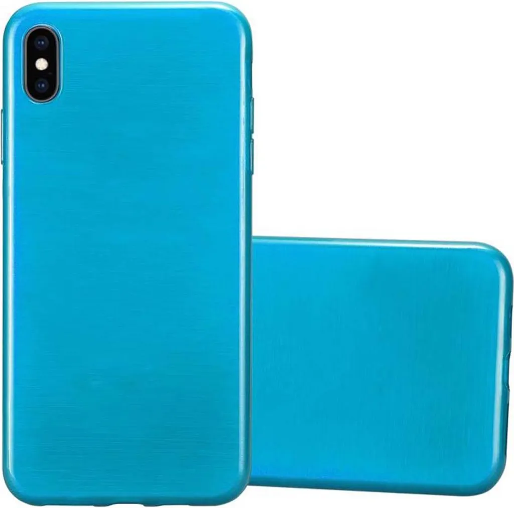 Custodia iPhone XS Max Cadorabo - Protezione Turchese per Famiglie