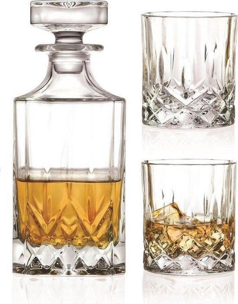 Karafa na whisky, 900 ml, 4 sklenice Obrázek produktu 9