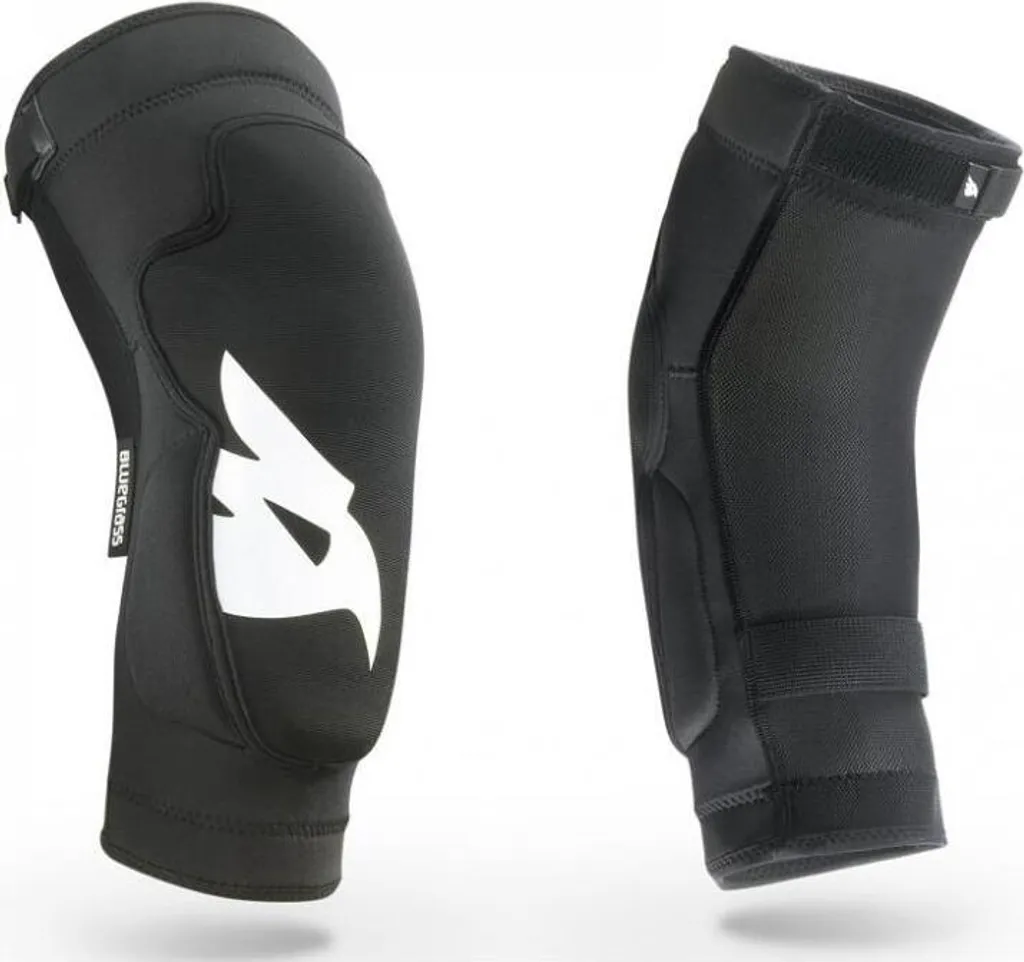 Genouillères VTT Bluegrass Solid Noires - Coque Rigide et Confort M