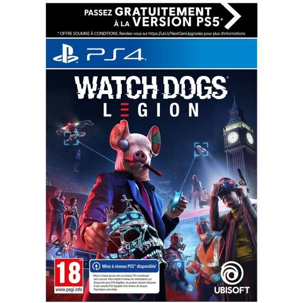 Ubisoft Watch Dogs Legion, PlayStation 4, Multiplayer-Modus, M (Reif), Physische Medien
