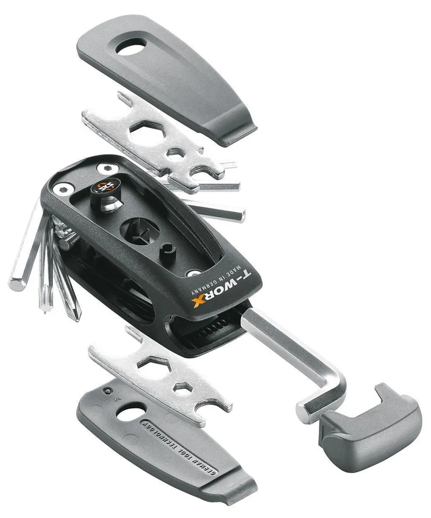 Mini outil SKS Bike Tool CT-WORX en acier chrome-vanadium multi-usage