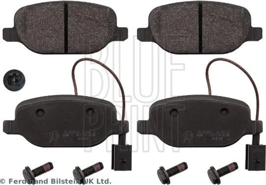 Jeu de plaquettes de frein BLUE PRINT ADL144209 pour Alfa Romeo et Lancia