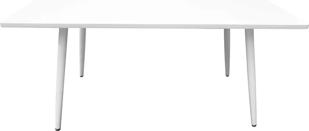 Table à manger Rinus 200cm blanc - Gagnez en espace et en lumière