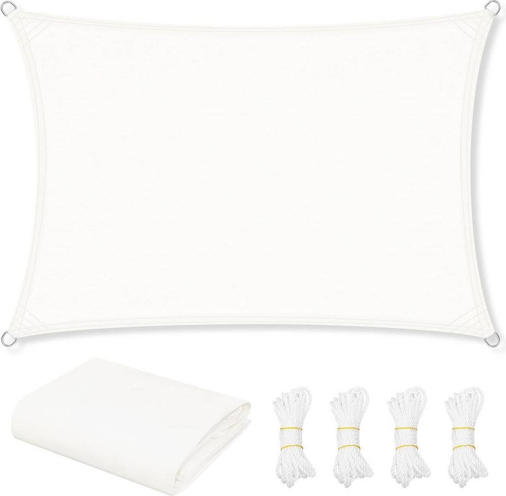 WOLTU Sonnensegel, aus 200 g/m² Polyester, 95% UV Schutz, Produktbild 