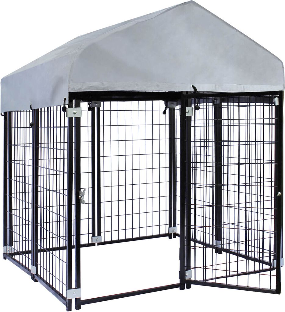 Búda pre psov Wiltec so strechou 121 x 121 x 137 cm, búda Obrázok produktu 