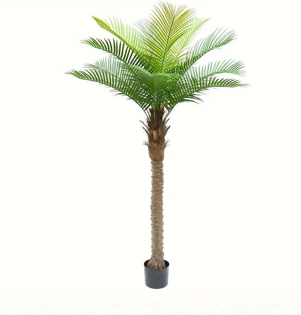 Pianta di Cocco Artificiale 170cm - Arredamento Tropicale Luxury PP