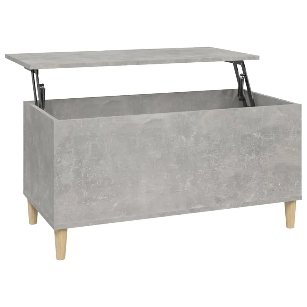 Tavolino da Caffè Grigio Cemento 90x45cm | Offerta Arredo Soggiorno