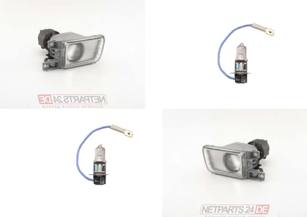 Coppia Fari Antinebbia Johns VW Golf Mk3 Vento H3 1H0941699B 1H0941700B