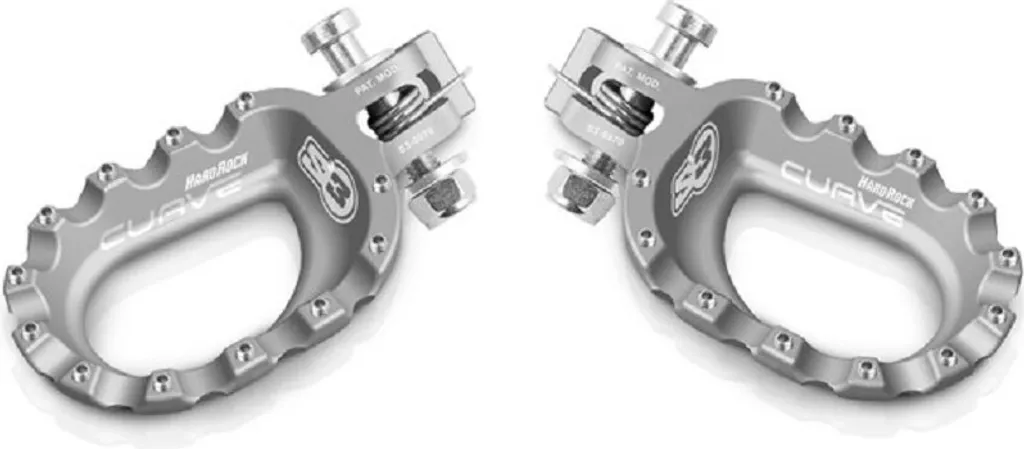 Repose-pieds S3 Curve argenté contre le mal de dos - Solution Alu S3