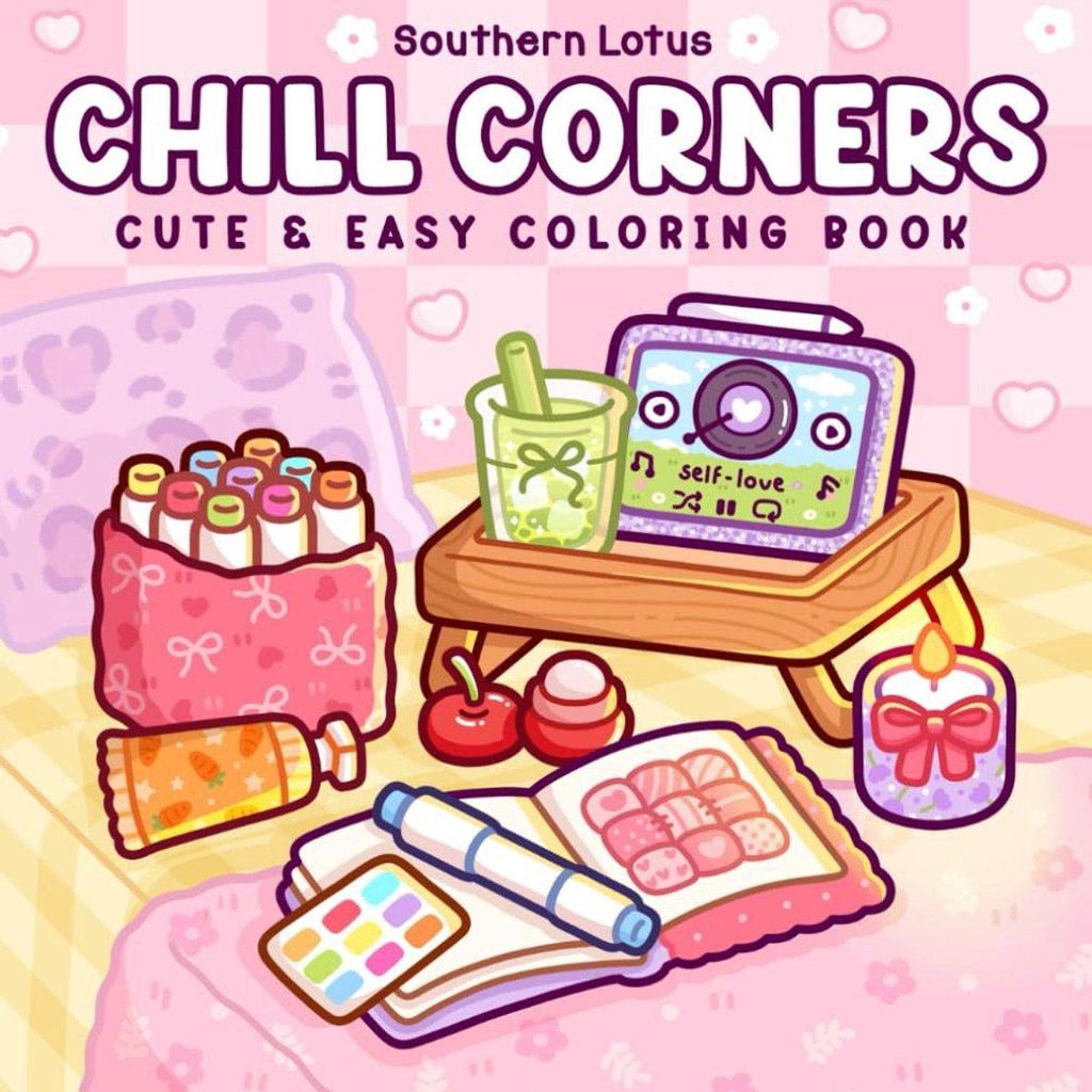 Chill Corners Malbuch für Erwachsene & Teenager – Cozy Ausmalbuch