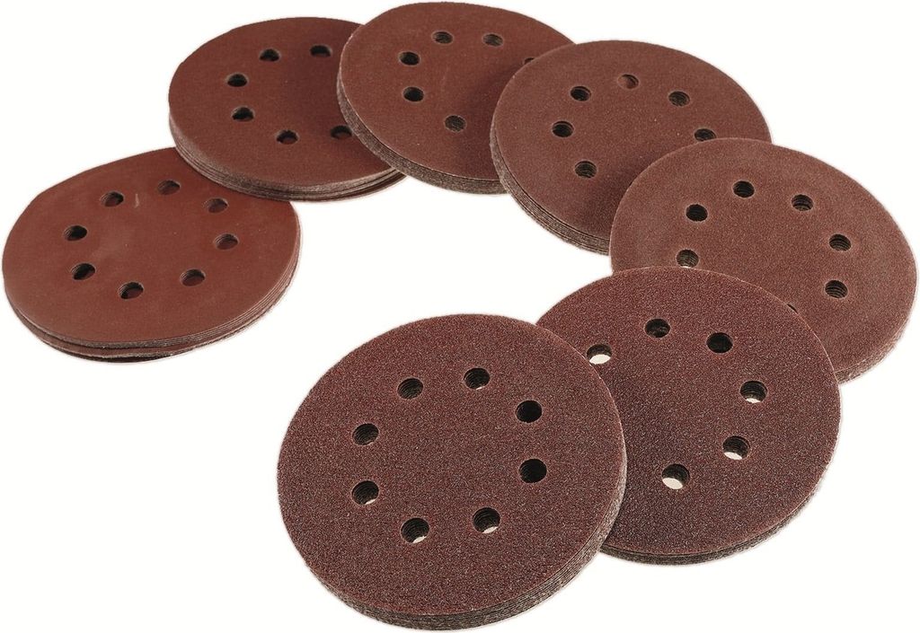 Dischi di macinazione perforati ChiliTec, 125 mm, 70 pezzi Immagine del prodotto 