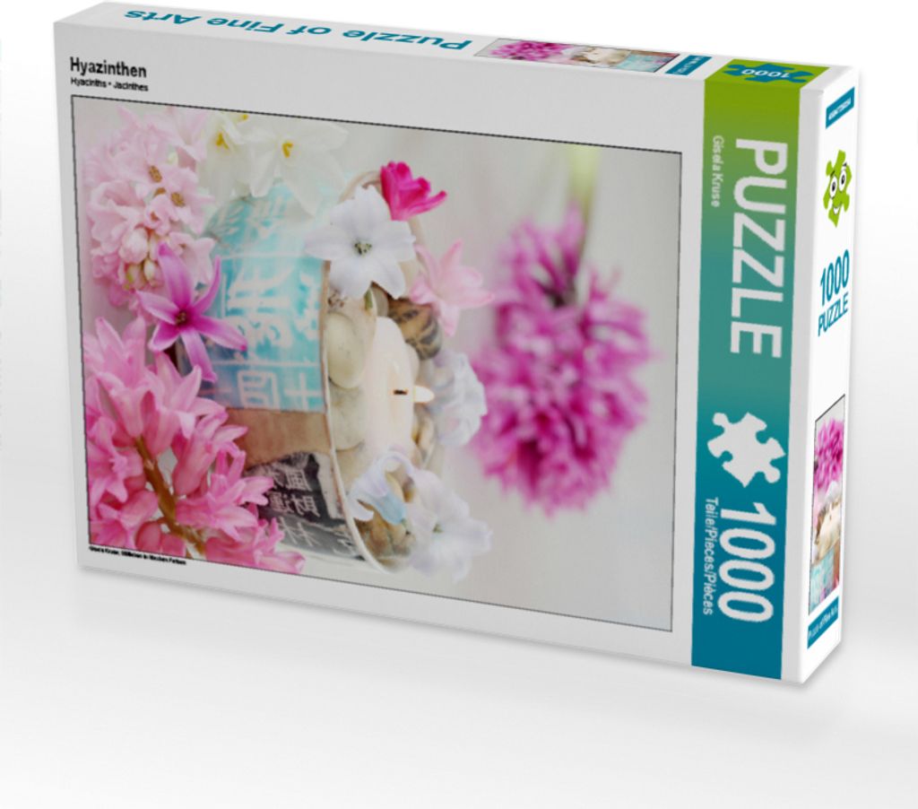 CALVENDO Puzzle Hyazinthen | 1000 Teile Lege-Größe 64x48cm Foto-Puzzle für glückliche Stunden