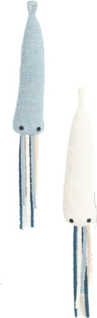 Crochetts Set aus 2 Oktopus-Kuscheltieren aus weichem Stoff 4016