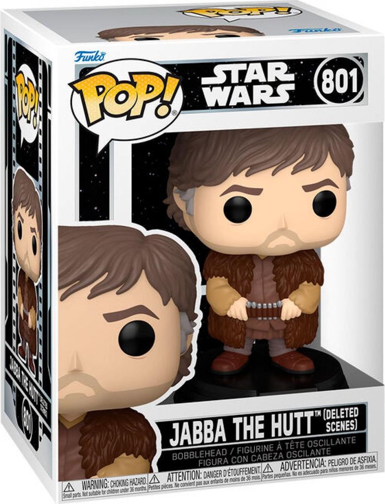 FUNKO POP! Vinyl Figur Star Wars Jabba the Hutt Deleted Scenes 801