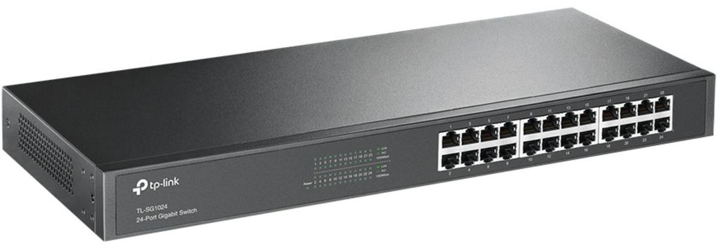 TP-LINK Gigabit Netzwerk-Switch TL-SG1024, 24-Port Produktbild 