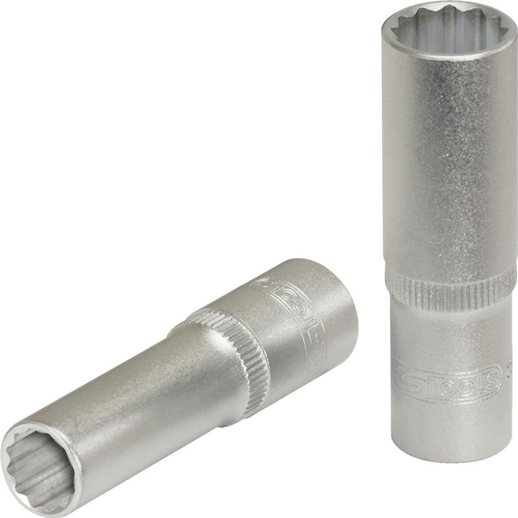 KS-Tools 917.3974-E 3/8" 12-kant-Stecknuss,lang, mm