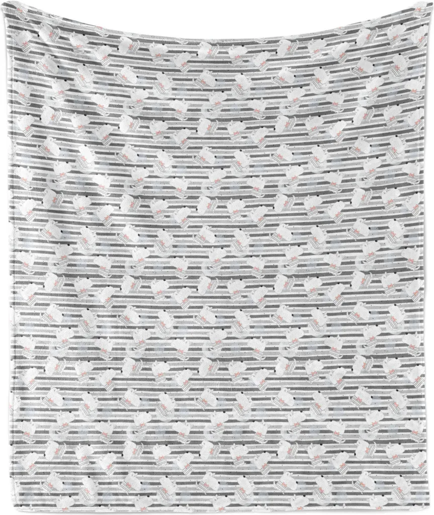 Coperta ABAKUHAUS in Pile 175x230 cm per Bambini e Animali - Morbida