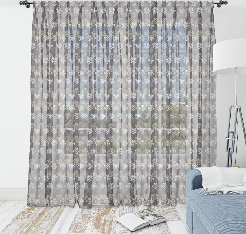 ABAKUHAUS Abstrakt Wandteppich, Tupfen Forming Größere Kreise Molecular Science Stil Geometric, Wohnzimmer Schlafzimmer seidiges Satin Wandtuch, ...