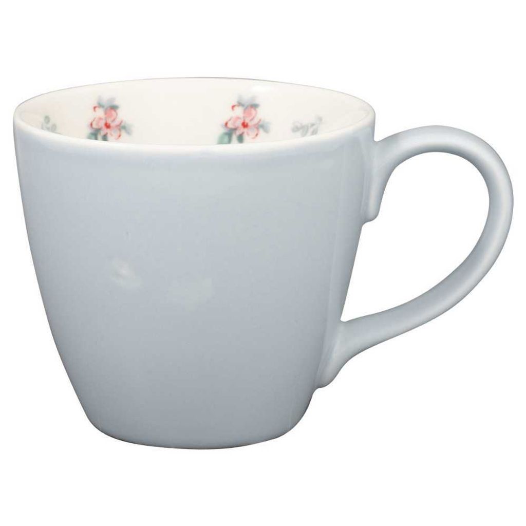 Greengate Jalia Tasse grey inside 0,35l