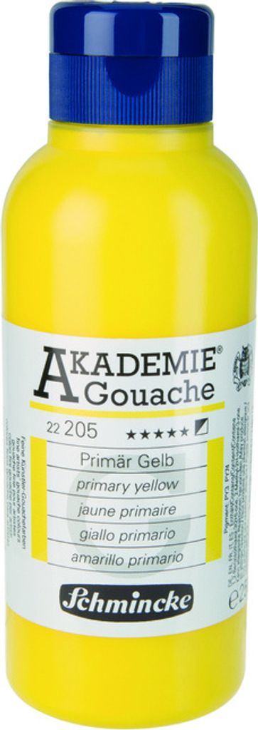 Schmincke AKADEMIE Gouache Primär Gelb 250ml 22 205 027