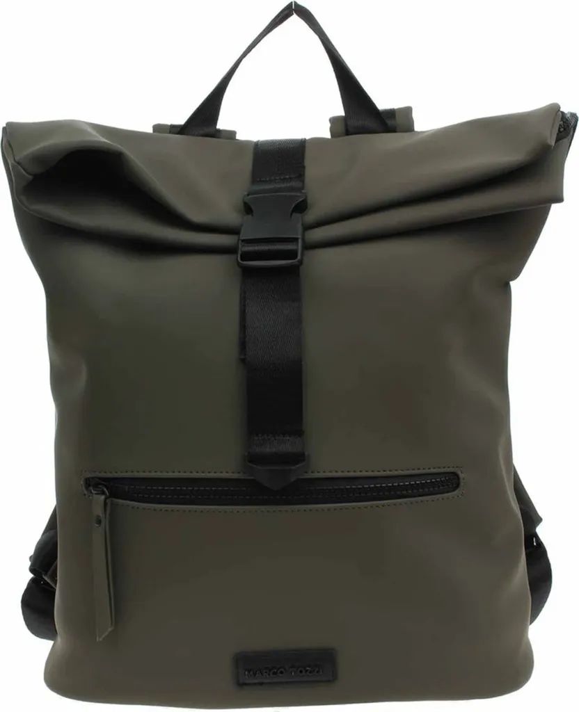Sac à dos souple Marco Tozzi 26113741991zelen vert avec finitions luxe