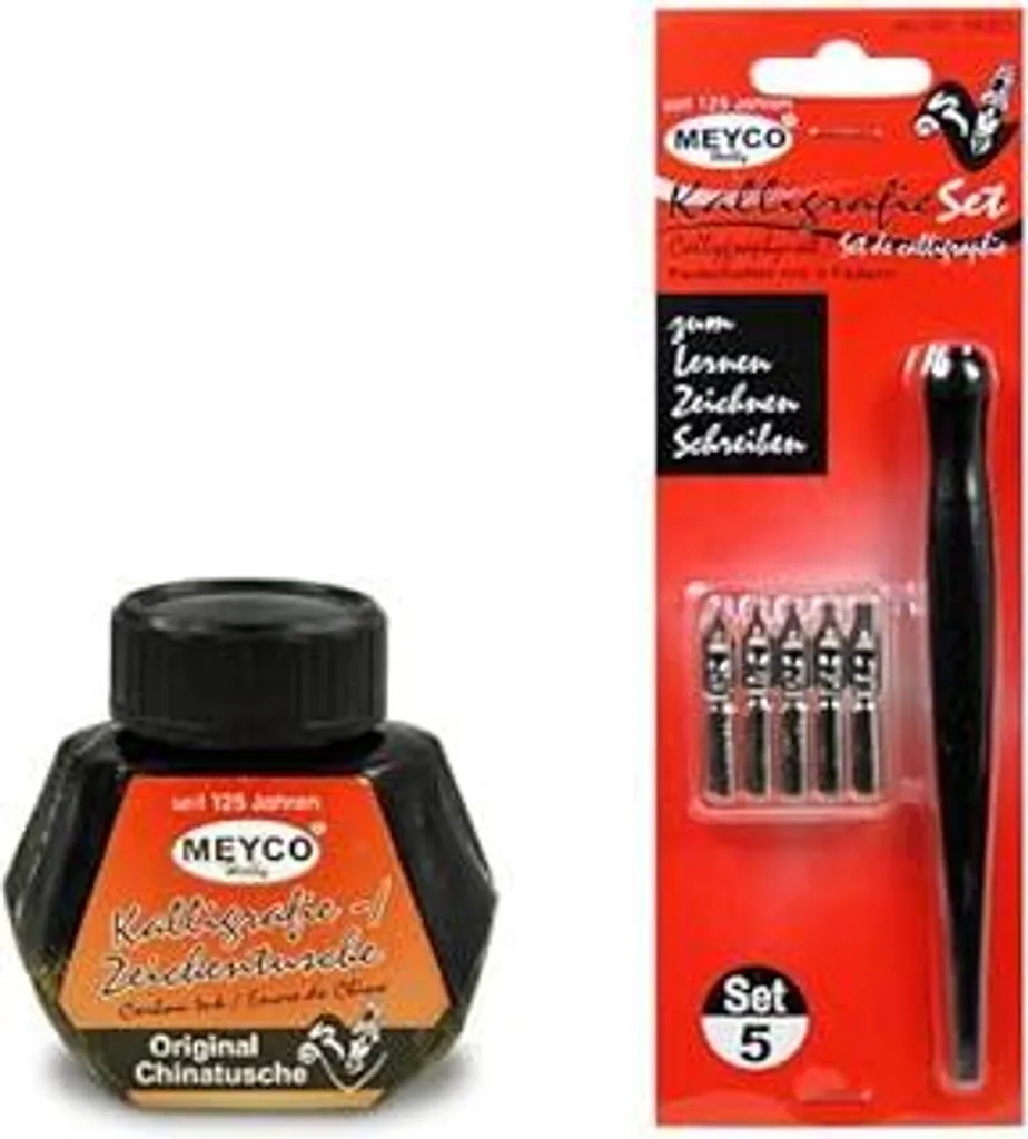 Meyco Calligrafia Penne e inchiostro