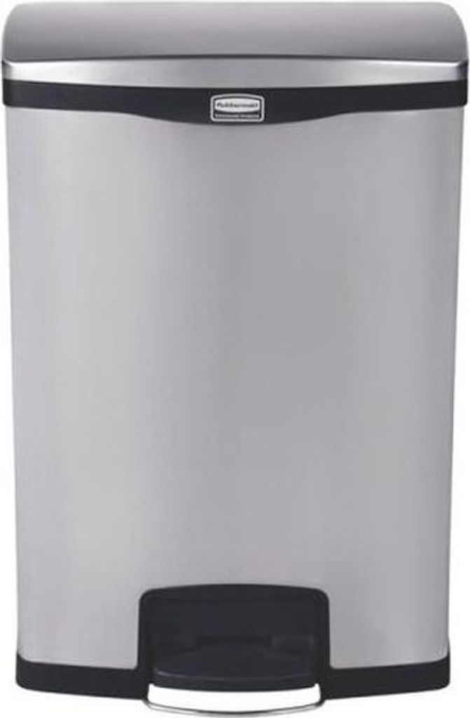 Rubbermaid 1901999, 90 l, Rechteckig, Metall, Kunststoff, Produktbild 