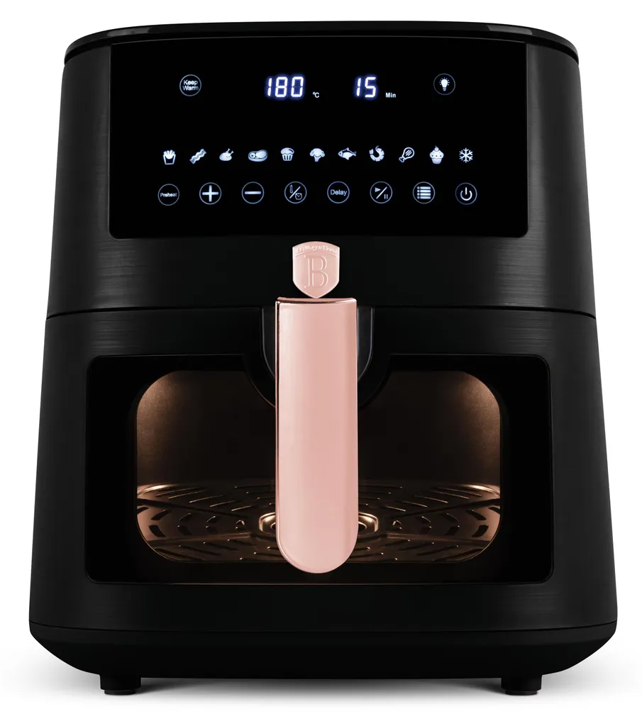 Friteuse sans huile 8L avec fenêtre de cuisson et contrôle numérique