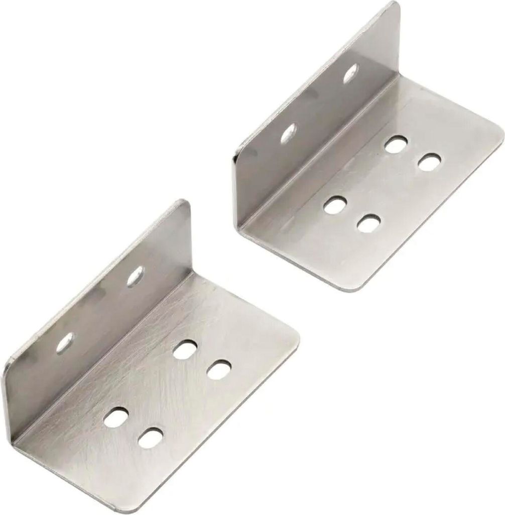 Accuride DS63610 Befestigungswinkel passend zu Auszugsschienen, Edelstahl