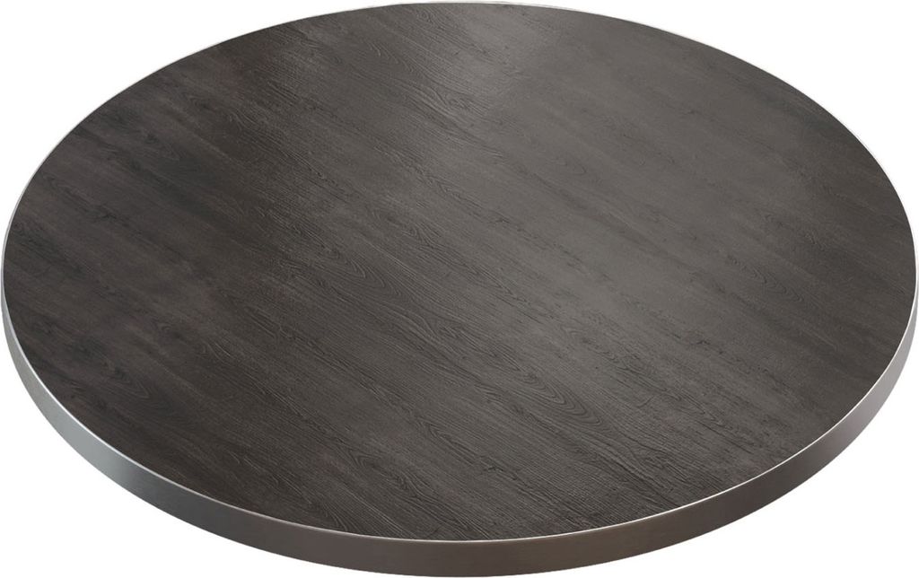 BRASIL | Gastro Tischplatte | Ø 80 cm | Wenge | Rund | Produktbild 