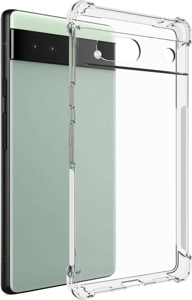 TPU Hülle Clear Armor Soft Case für Google Pixel 7a - transparent