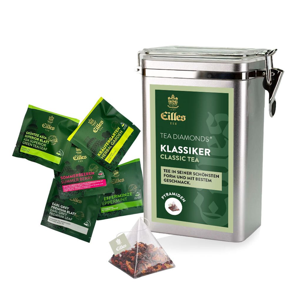 KLASSIKER TEE Aromadose mit 5 Sorten der wichtigsten EILLES Tea Diamonds