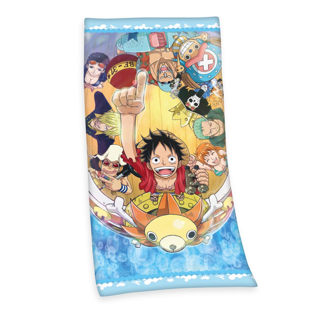 Neu One Piece in 2 jahren Anime Badetuch Strandtuch Handtuch 30x60cm Baumwolle 