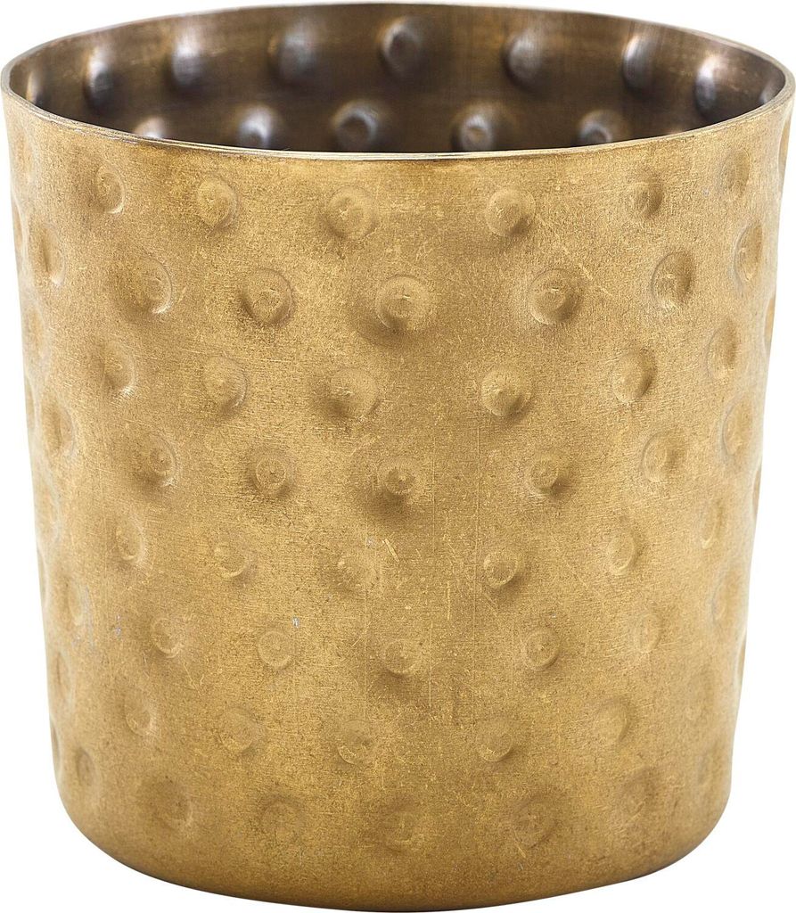 GENWARE Servierbecher Edelstahl, Höhe: 82 mm, ø: 85 mm gold